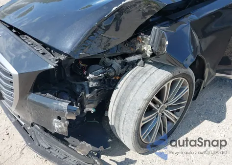 2018 Genesis G80 3.8 из США, поврежденный, VIN KMHGN4JE5JU251460